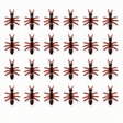 24x Mini Fake Ants Trick Toy - Halloween Prank Bug Set (Scary Gag)