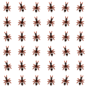 36x Mini Fake Ants Trick Toy Pack - Halloween Prank Bug Set (Scary Gag)