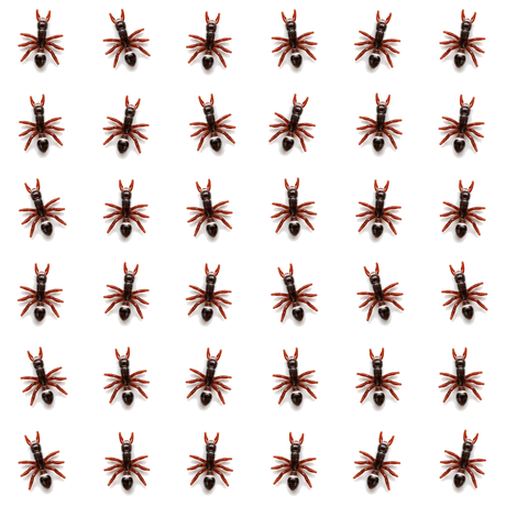 36x Mini Fake Ants Trick Toy Pack - Halloween Prank Bug Set (Scary Gag)