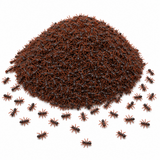 480x Mini Fake Ants Trick Toy Bulk Pack - Halloween Prank Bug Set (Scary Gag)