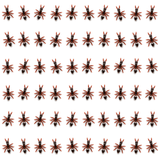 60x Mini Fake Ants Trick Toy Pack - Halloween Prank Bug Set (Scary Gag)