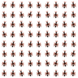 72x Mini Fake Ants Trick Toy Pack - Halloween Prank Bug Set (Scary Gag)