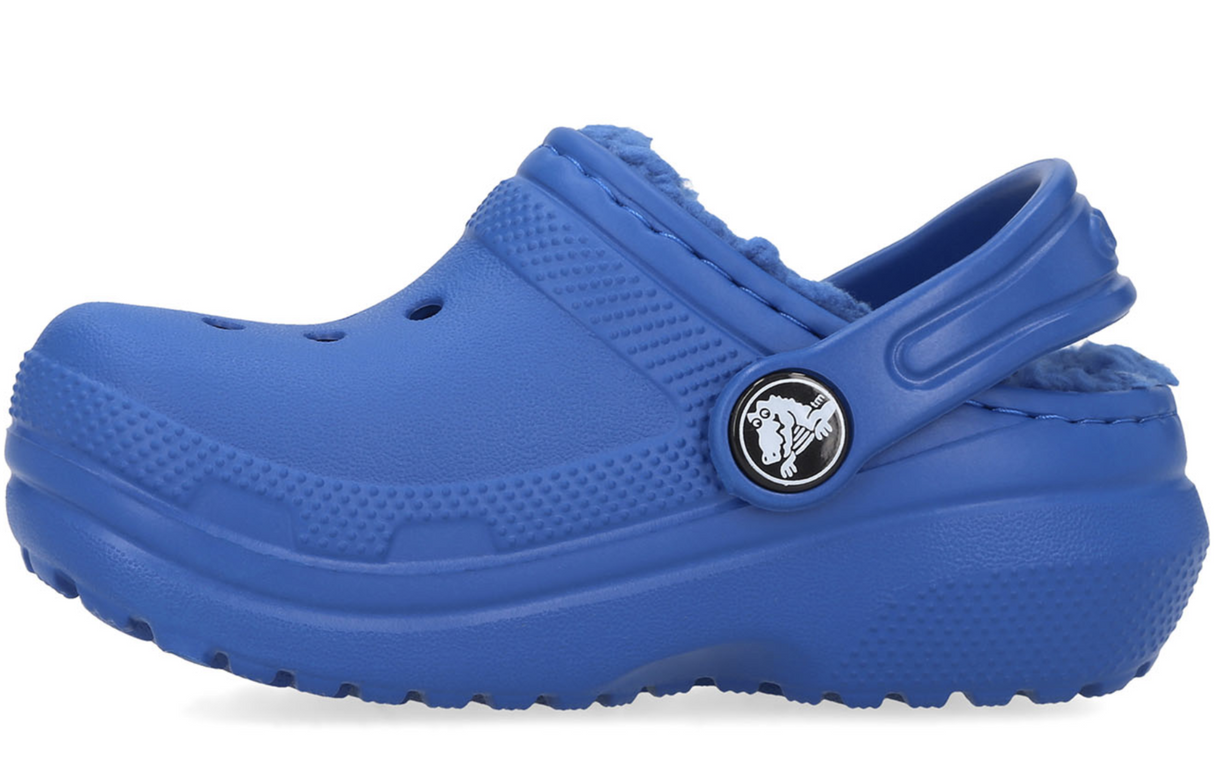 Crocs Kids Lined Clog Childrens Unisex Shoes - Blue Jean
