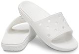 Crocs Mens Classic Slide Sandals Flip Flops Thongs - White