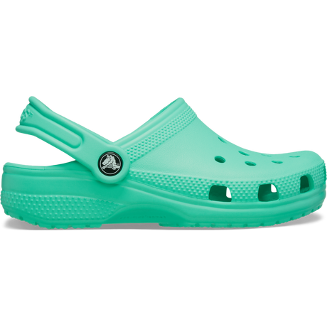Crocs Kids Classic Clogs - Lagoon Green (Summer Childrens Shoes/Sandals/Slides)