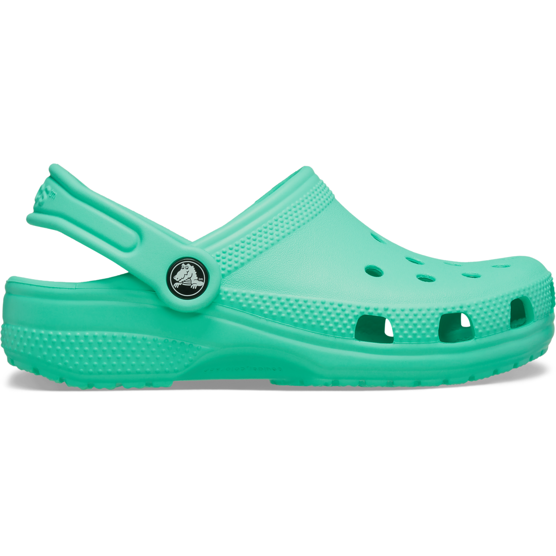Crocs Kids Classic Clogs - Lagoon Green (Summer Childrens Shoes/Sandals/Slides)