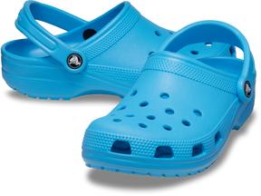 Crocs Kids Classic Clog Sandals Breathable Slippers Shoes in Venetian Blue - C13
