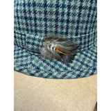 Failsworth Norfolk Mixed Fibre Drop Brim Hat - MADE IN UK - Green/Brown