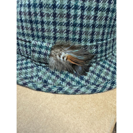 Failsworth Norfolk Mixed Fibre Drop Brim Hat - MADE IN UK - Green/Brown