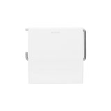Brabantia Toilet Roll Holder Wall Mounted Bathroom Storage No Damage - White