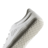Vivobarefoot Womens Primus Lite IV Barefoot Shoes - Mineral White (Lightweight Recycled Runners)