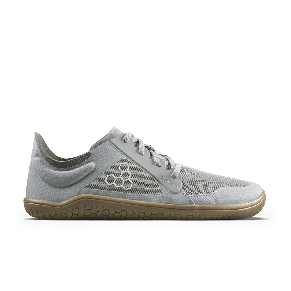 Vivobarefoot Womens Primus Lite IV Barefoot Shoes - Storm Cloud (Lightweight Recycled Runners)