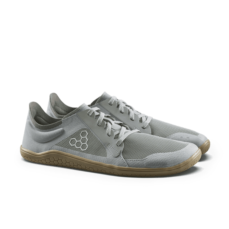 Vivobarefoot Womens Primus Lite IV Barefoot Shoes - Storm Cloud (Lightweight Recycled Runners)