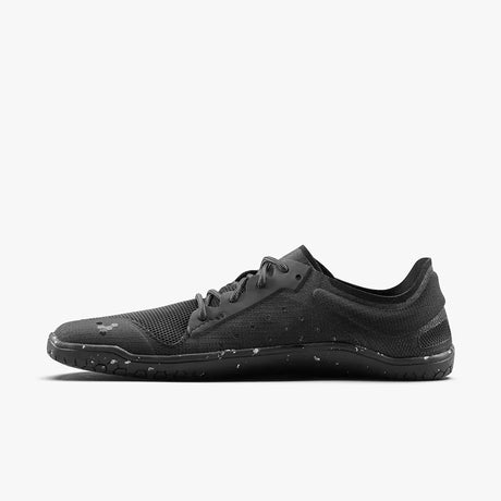 Vivobarefoot Womens Primus Lite 3.5 Barefoot Shoes - Obsidian Black (Lightweight Recycled Runners)
