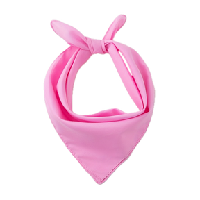 20x Light Pink Plain Bandana Bulk Pack - 100% Cotton Head Wrap/Durag/Scarf/Mask
