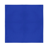 20x Plain Bandana 100% COTTON Head Wrap Durag Bandanna Scarf Mask BULK - Blue