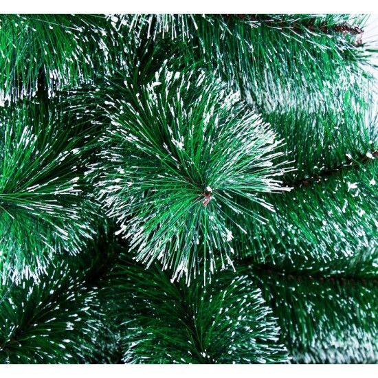 210cm Snowy Artificial Christmas Tree w/ Sturdy Stand Xmas