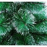 210cm Snowy Artificial Christmas Tree w/ Sturdy Stand Xmas