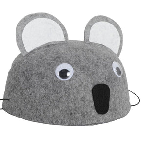 55cm Koala Animal Hat - Australian Costume Accessory (Felt w/ Elastic Chin Strap)