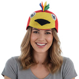 55cm Parrot Animal Hat - Australian Costume Accessory (Felt w/ Elastic Chin Strap)