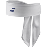 Babolat Tennis Tie Headband in White/Sodalite Blue