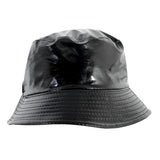 Metallic Bucket Hat for Parties and Costumes in Black