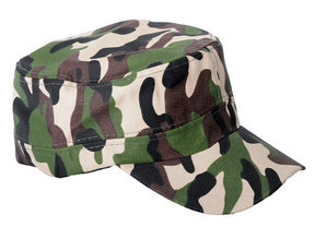 Mens Army Cadet Castro Military Patrol Baseball Cap - Camouflage Summer Hat