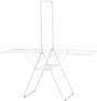 BRABANTIA 25m Hang On Drying Rack in White Drying Airing Rack Clothing Horse Stand