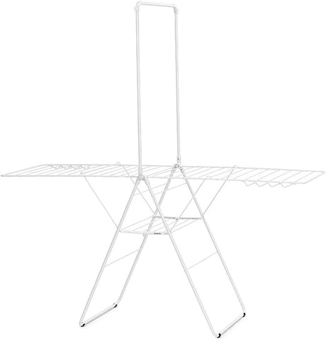 BRABANTIA 25m Hang On Drying Rack in White Drying Airing Rack Clothing Horse Stand