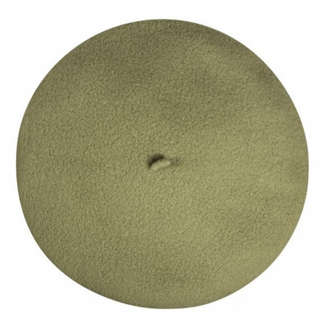Laulhere Heritage Unisex Winter Wool Beret - Khaki