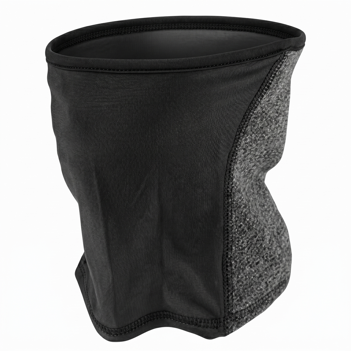 Breathable Fleece/Spandex Face & Neck Warmer - Charcoal (Winter Scarf)