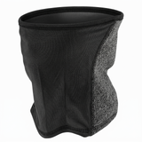 Breathable Fleece/Spandex Face & Neck Warmer - Charcoal (Winter Scarf)