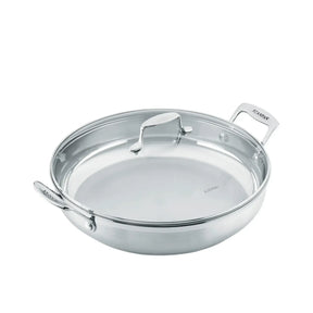 SCANPAN Impact 32cm Chef Pan Stainless Steel Saute Cookware Kitchen