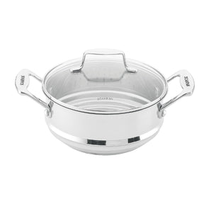 Scanpan Impact Multi Steamer Insert with Lid Fits 16cm, 18cm & 20cm Pots