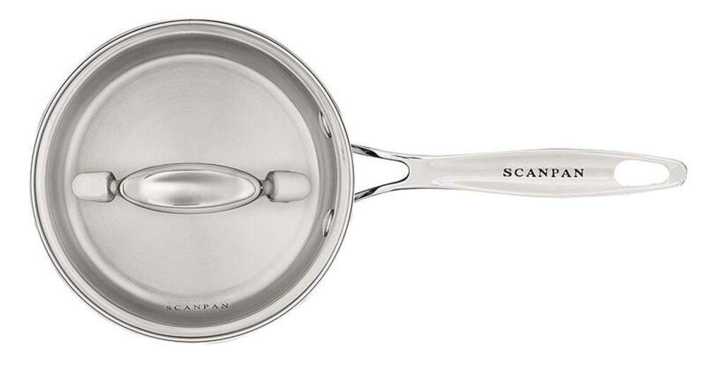 Scanpan 3-Piece Impact High Quality 18/10 Stainless Steel Cookset Pots