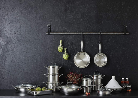 Scanpan 2-Piece Impact Stainless Steel Frying Fry Pan Set