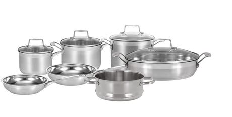 Scanpan Impact 7 Piece Stainless Steel Cookware Set - Induction & Oven Safe