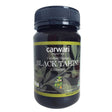 375g Carwari Organic Unhulled Black Tahini Paste Dip Spread 100% Sesame Seeds in Glass Jar