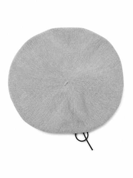 Laulhere Mestura 100% Cotton French Beret Hat in Brume (Made in France)