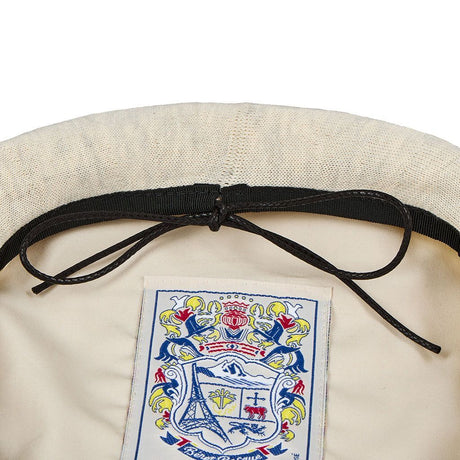Laulhere Mestura 100% Cotton French Beret Hat in Jute (Made in France)