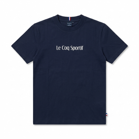 Le Coq Sportif Mens Voile Tee Top T Shirt - Dress Blues