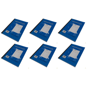 6x Order Book 50-Page Duplicate - Carbonless Restaurant Docket (Bulk Pack)