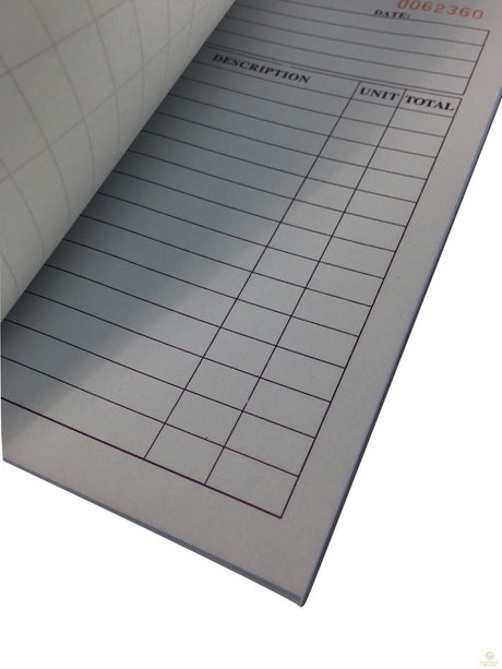 Order Book 50-Page Duplicate - Carbonless Restaurant Docket