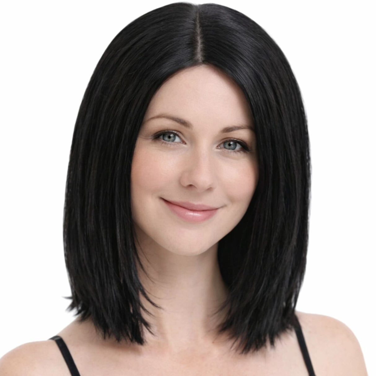 Black Lob Wig - Short Hair Cosplay Costume (Halloween & Fancy Dress)