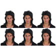 6x Mens Black Mullet Wig Bulk Pack - Bogan/Punk Rock Costume for 80s Party