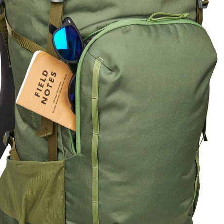 KELTY Asher 65L Hiking Backpack Outdoor Travel Pack Bag - Winter Moss/Dill