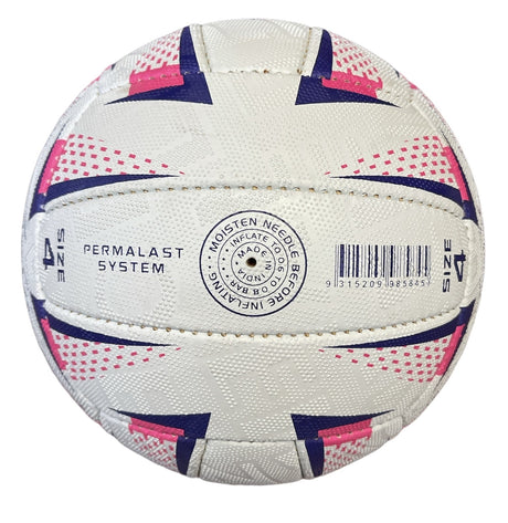 6x Laura Geitz Match Gripper Netball Bulk Pack - Official Size 4 (Hand Sewn & Waterproof)