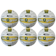 6x Reliance Kim Green Match Gripper Netball Bulk Pack - Official Size 4 (Hand Sewn & Waterproof)