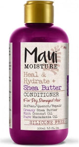 Maui Moisture 100ml Heal & Hydrate + Shea Butter Conditioner (Dry & Damaged Hair)