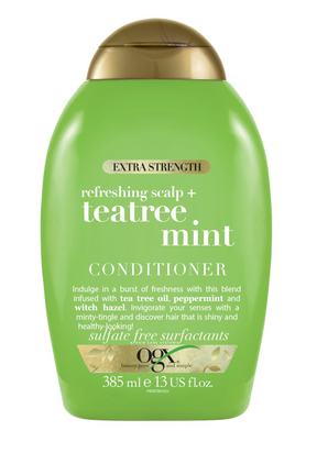 OGX 385ml Refreshing Scalp + Teatree Mint Conditioner